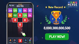 Numbers Game - 2048 Merge