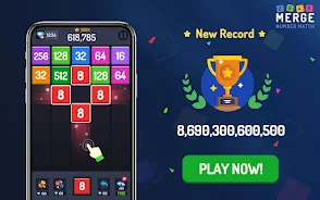Numbers Game - 2048 Merge