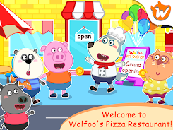 Wolfoo Pizza Shop, Great Pizza