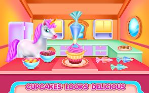 Cute Unicorn Caring & Dressup