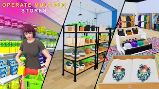 Supermarket Multi Store Sim 3D