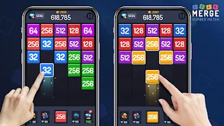 Numbers Game - 2048 Merge