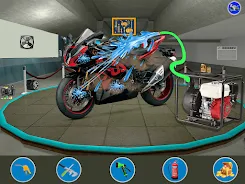 Bike Service Game - Bike Game