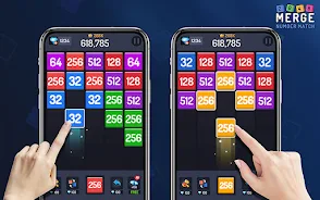 Numbers Game - 2048 Merge